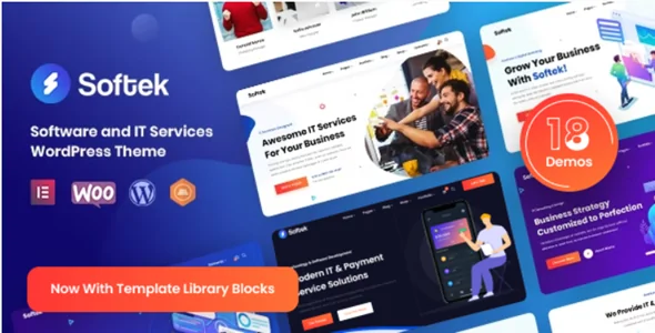 Softek v4.0 - Software & IT Solutions WordPress Theme