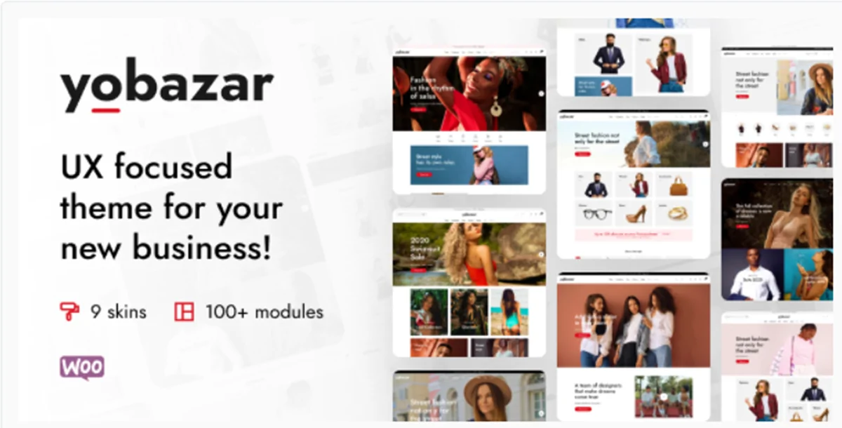 Yobazar - Elementor Fashion WooCommerce Theme