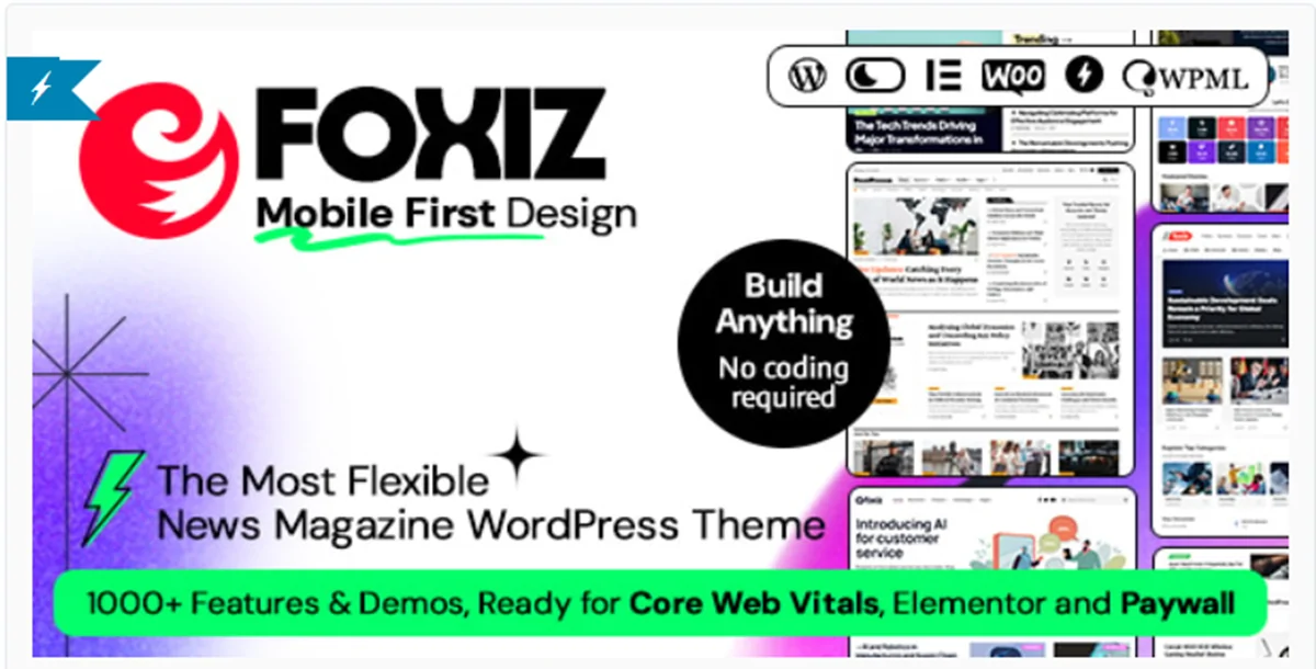 Foxiz v2.6.3 - WordPress Newspaper News and Magazine