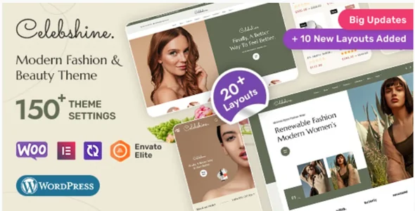 Celebshine v1.1.6 - Multi-purpose WooCommerce Theme for Fashion & Beauty