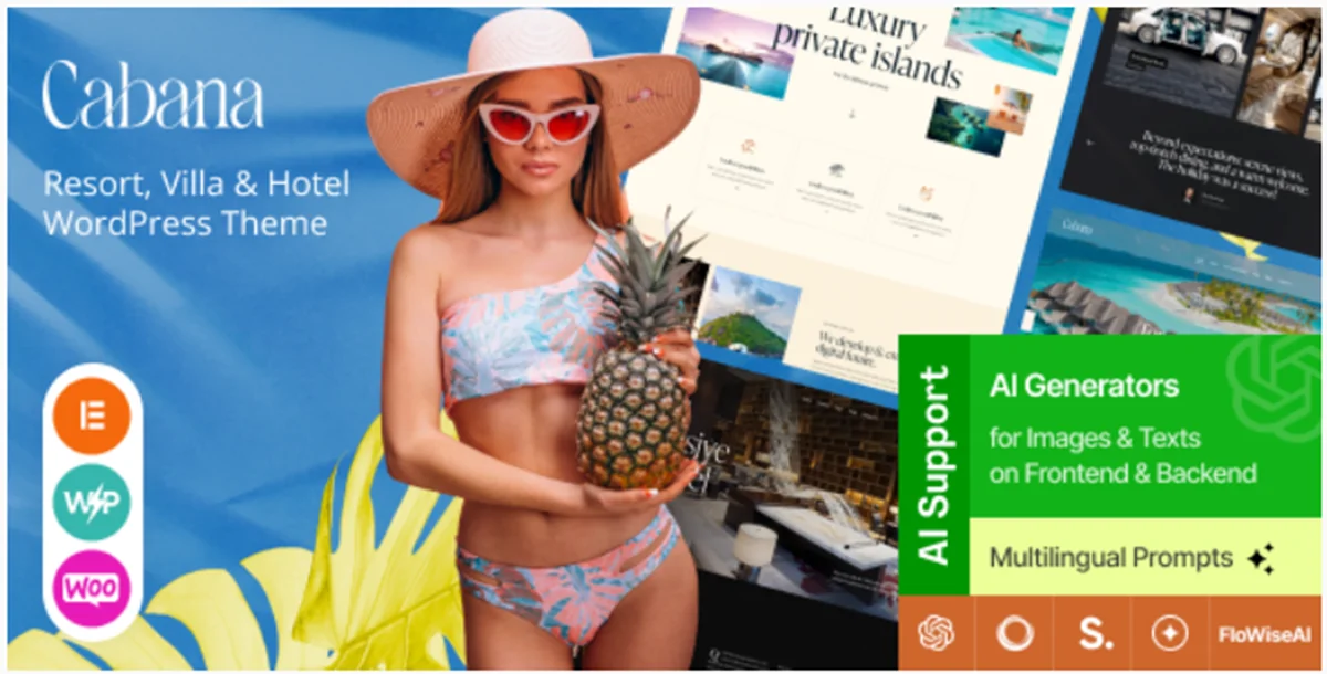 Cabana v1.0 - Resort, Villa & Hotel WordPress Theme