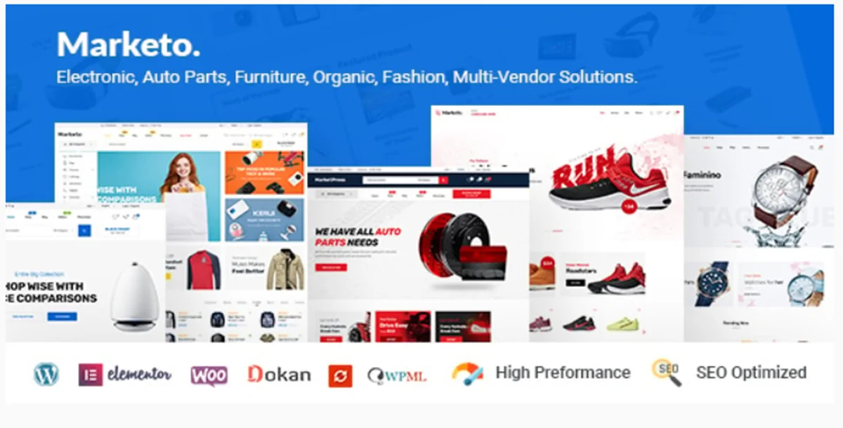 Marketo v5.3.1 - ECommerce & Multivendor Theme