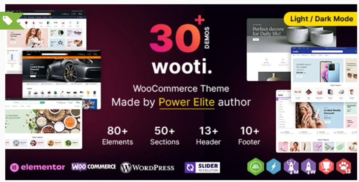 Wooti WP - Ultimate Multipurpose WordPress WooCommerce Theme