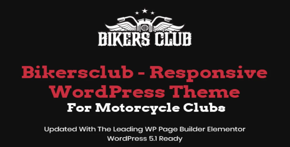 Bikersclub - Motorcycle Club WooCommerce WordPress Theme