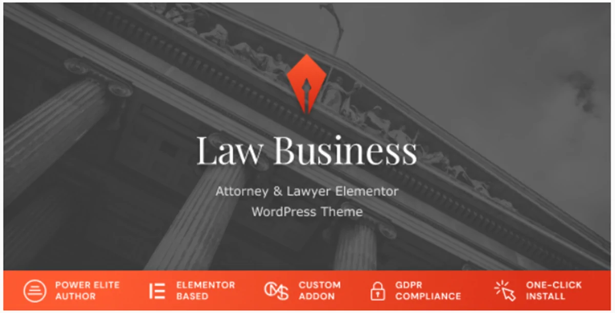 LawBusiness - Attorney & Lawyer WordPress Theme