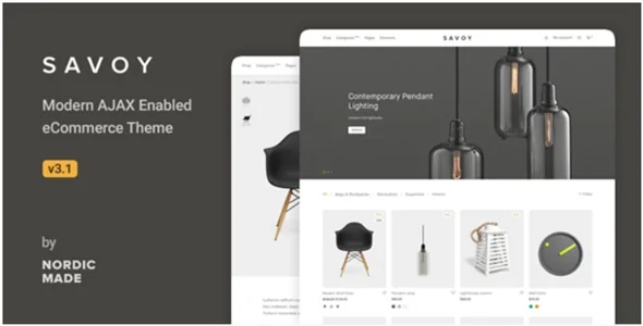 Savoy v3.1.7 - Minimalist AJAX WooCommerce Theme