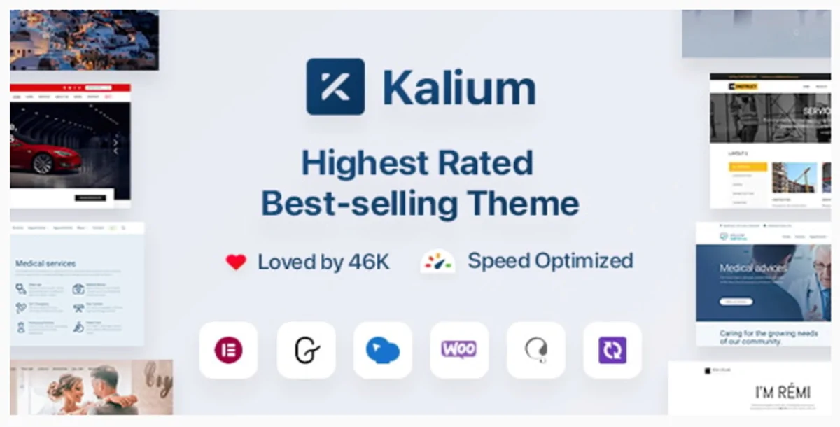 Kalium | Creative WordPress & WooCommerce Theme