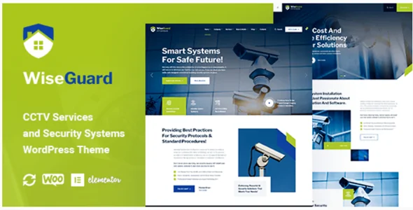 WiseGuard v1.1.7 - CCTV and Security Systems WordPress Theme