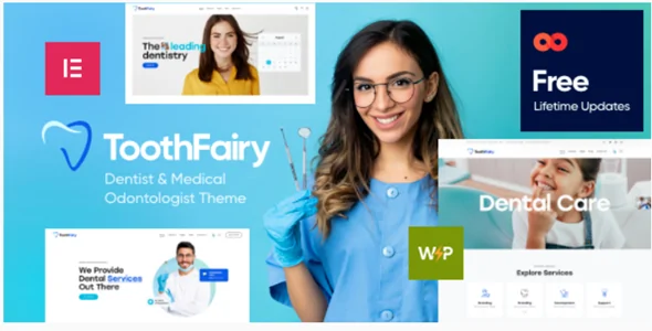Tooth Fairy v1.22.0 - Dentist & Dental Clinic WordPress Theme