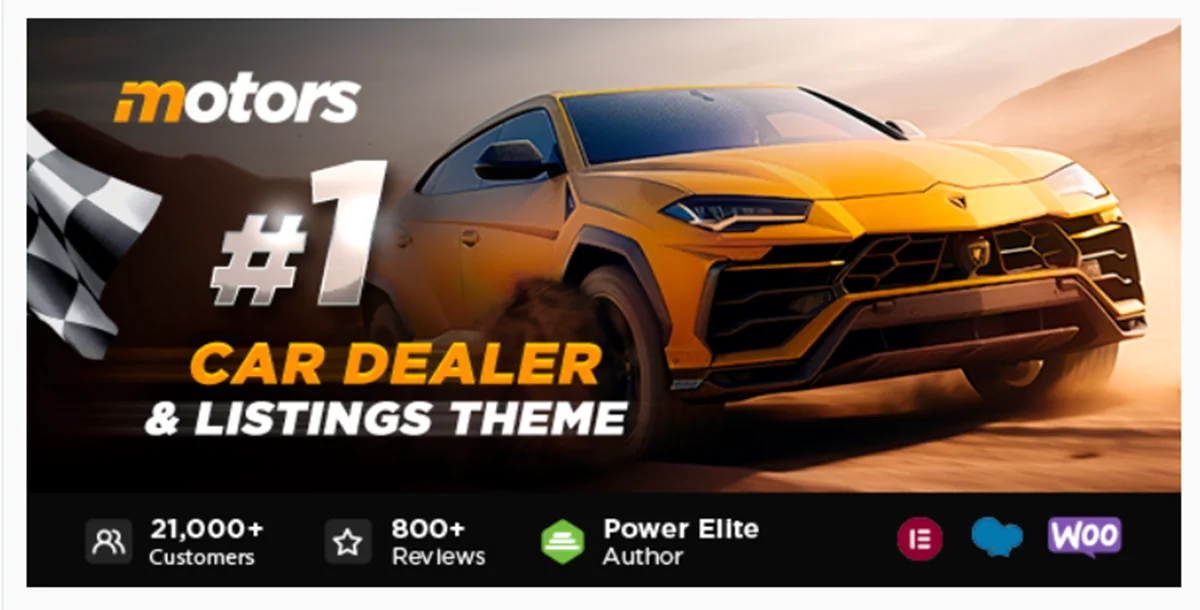 Motors v5.6.55 - Car Dealer, Rental & Listing WordPress theme