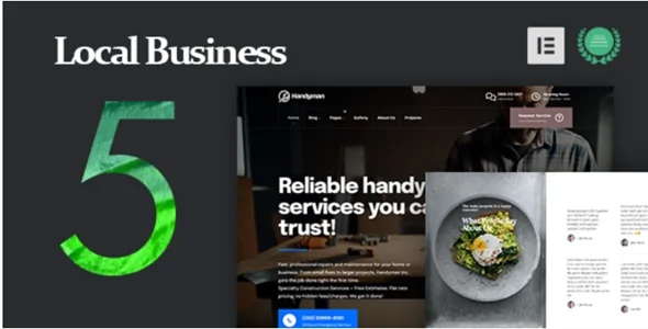 Local Business v5.0 - WordPress Theme for Small Businesses