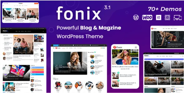 Fonix v3.5 - Newspaper & Magazine WordPress Theme