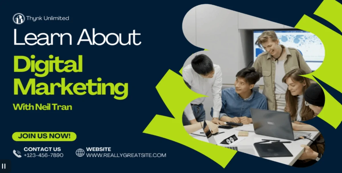 Green Navy Creative Digital Marketing Video