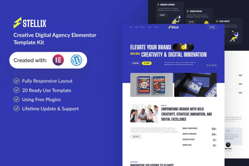 Fertesa – Pregnancy Care Fertility & Gynecologist Elementor Template Kit