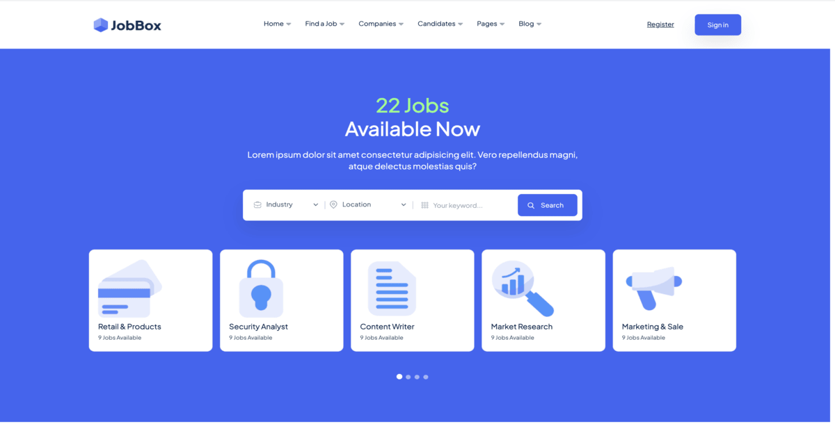 JobHunt – Ready-Made Laravel Job Portal Website with Admin Panel