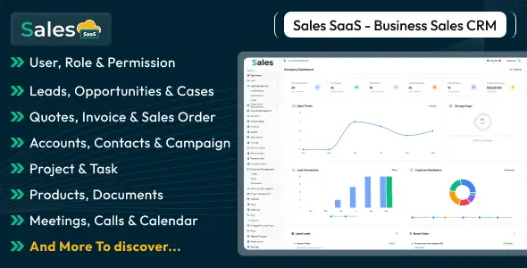 Sales SaaS - Business Sales CRM