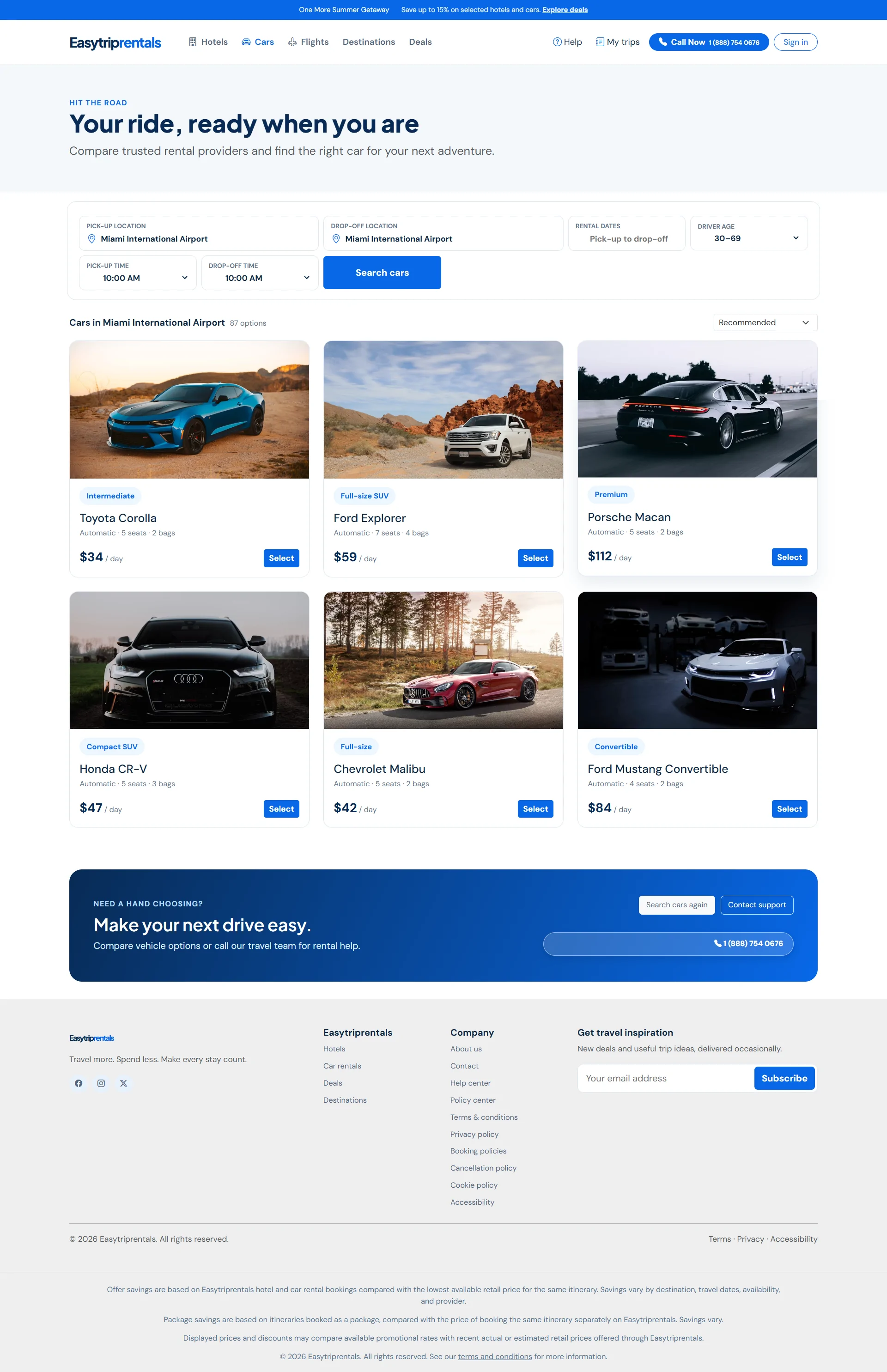 Booktosave | Hotel, Car Rental & Flight Booking Website | PHP, HTML, CSS & JavaScript Travel Portal