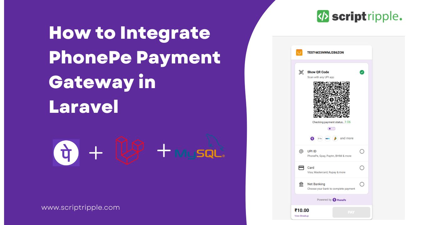 How to Integrate PhonePe Payment Gateway in Laravel